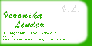 veronika linder business card